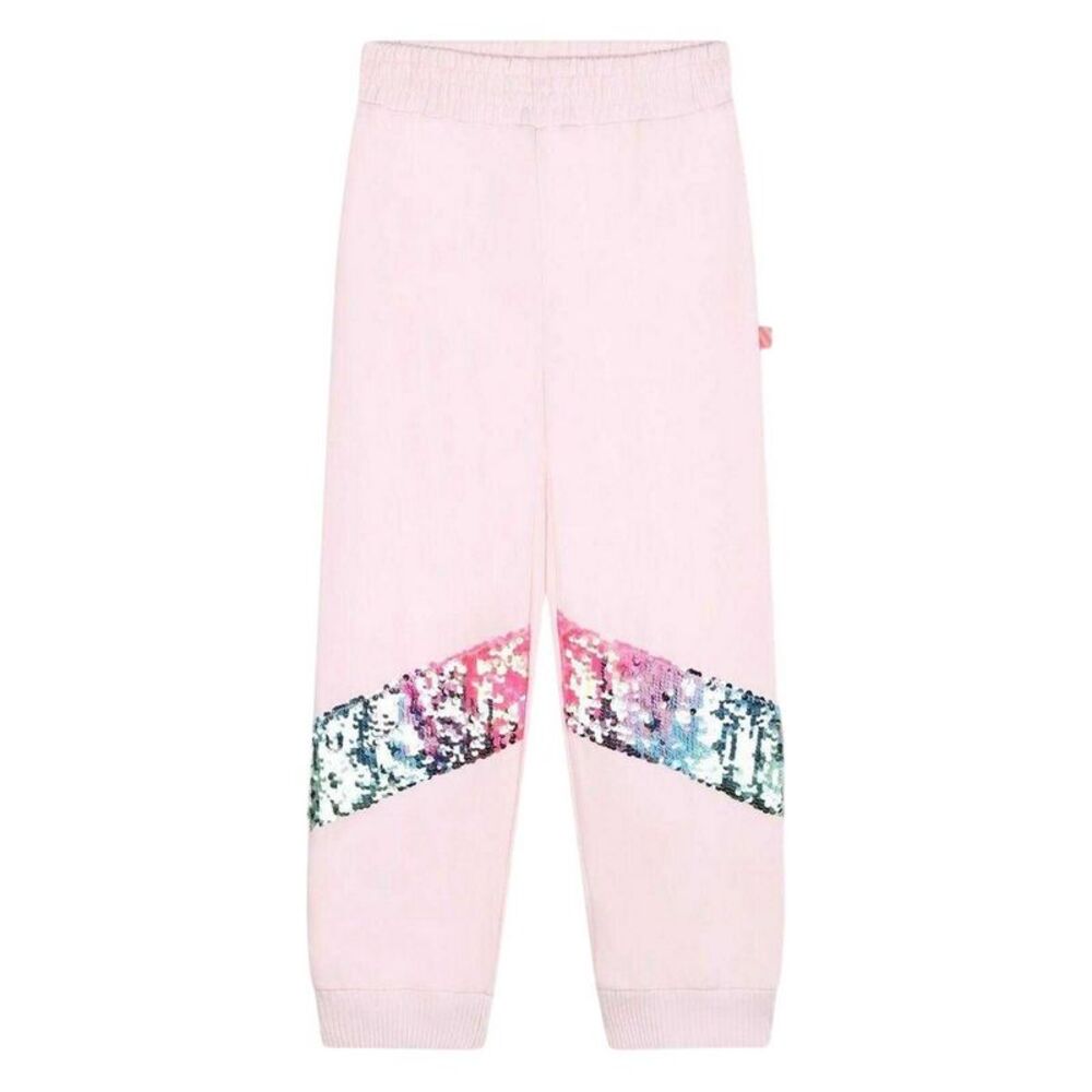 Billieblush Girls Sequin Regular Sweatpants / Pale Pink